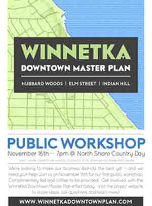 Read more about the article Winnetka Downtown Master Plan Public Workshop Announced