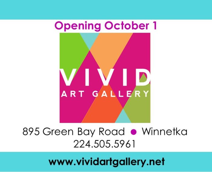 You are currently viewing Vivid Art Gallery Opens October 1 in Winnetka!